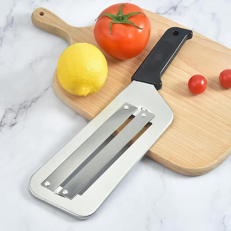 2-Pack Stainless Steel Cabbage Slicer Set – Grater for Shredding Coleslaw, Sauerkraut, Salad & Vegetables – Durable, Sharp & Easy to Clean