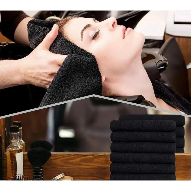 Toallas De Microfibra Soft and Absorbent Towels 10 Towels Anti-Coloration Super Absorbent. Hair Dressers Towels.